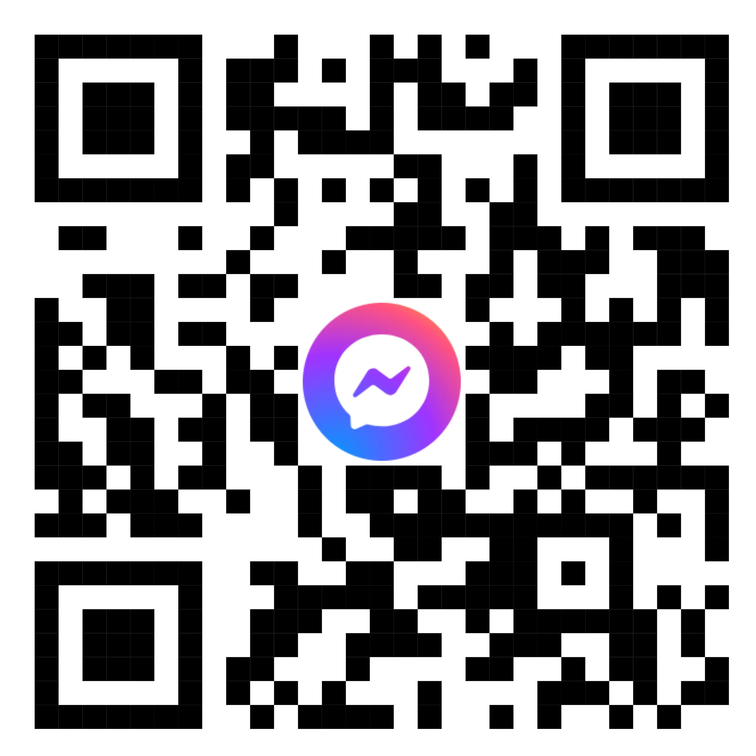 Facebook / Messenger Private chat QR Code